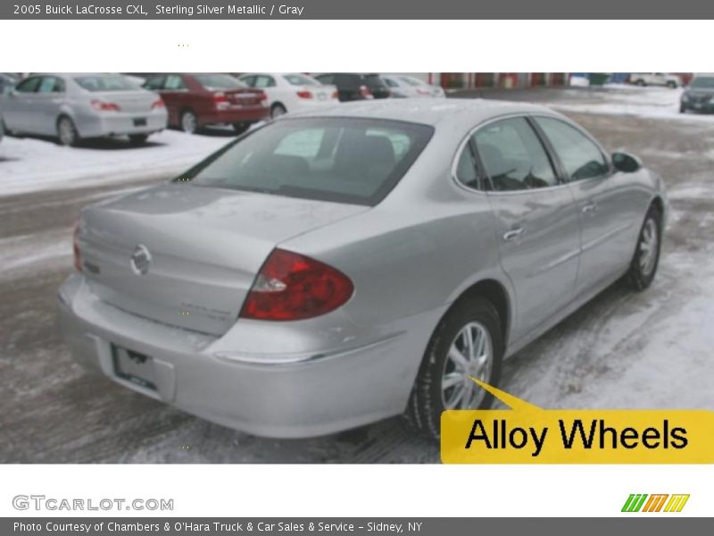 Sterling Silver Metallic / Gray 2005 Buick LaCrosse CXL