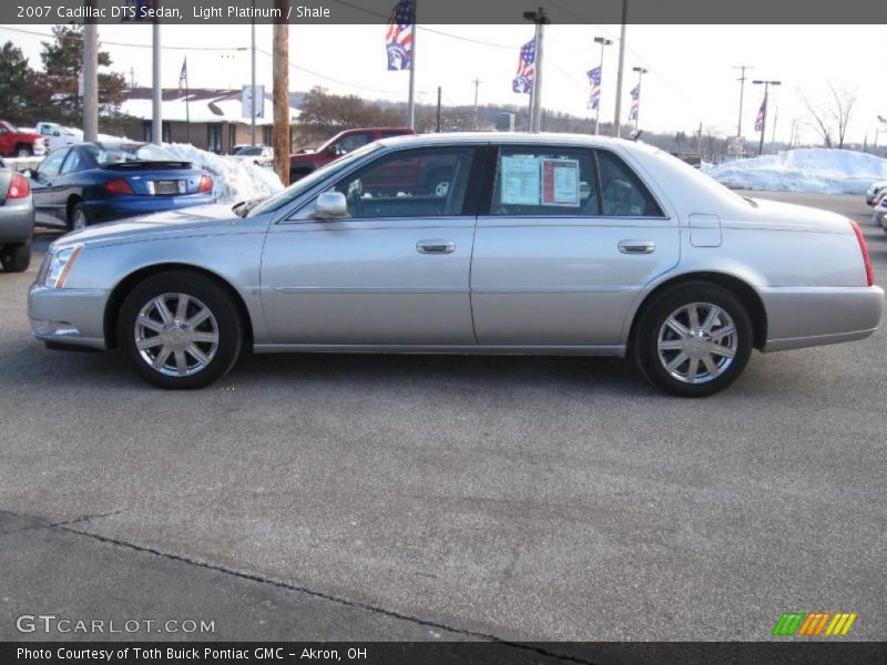 Light Platinum / Shale 2007 Cadillac DTS Sedan