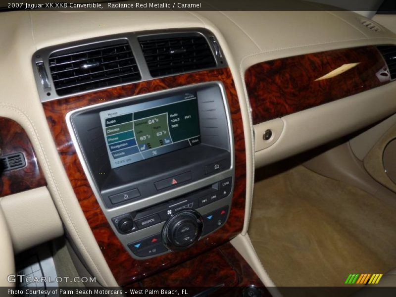 Radiance Red Metallic / Caramel 2007 Jaguar XK XK8 Convertible