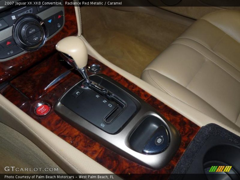 Radiance Red Metallic / Caramel 2007 Jaguar XK XK8 Convertible