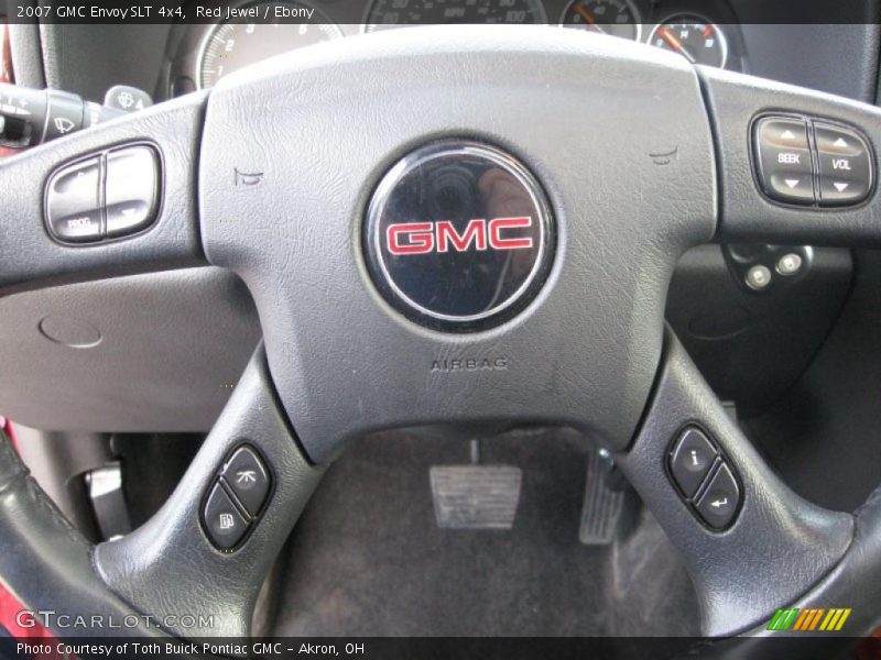 Red Jewel / Ebony 2007 GMC Envoy SLT 4x4