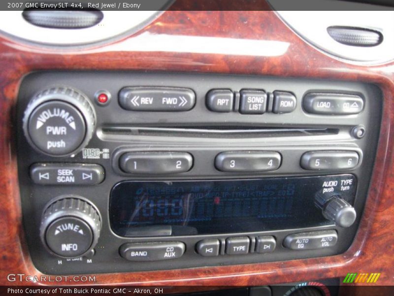 Red Jewel / Ebony 2007 GMC Envoy SLT 4x4