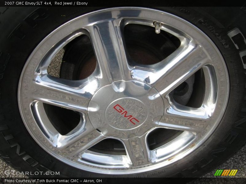 Red Jewel / Ebony 2007 GMC Envoy SLT 4x4