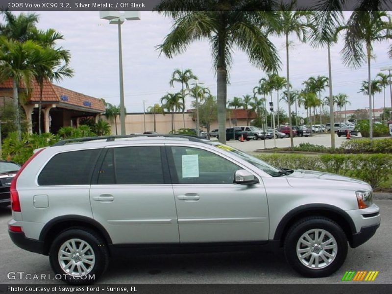 Silver Metallic / Off Black 2008 Volvo XC90 3.2