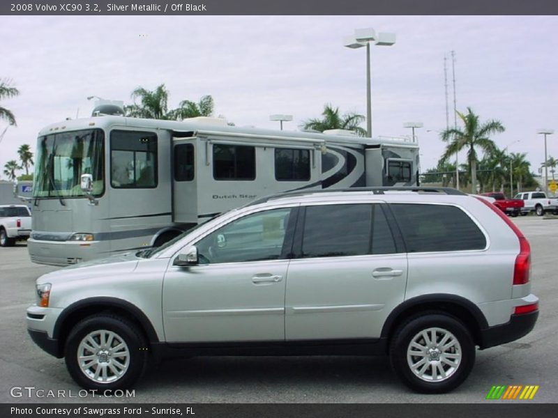 Silver Metallic / Off Black 2008 Volvo XC90 3.2