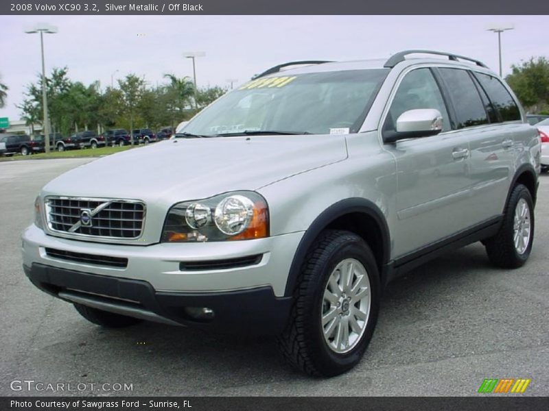 Silver Metallic / Off Black 2008 Volvo XC90 3.2