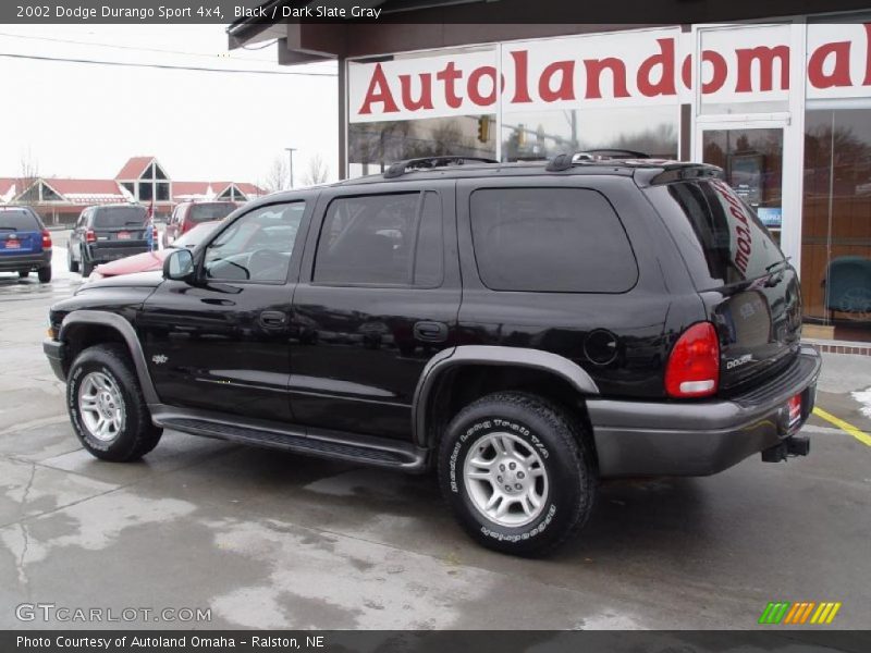 Black / Dark Slate Gray 2002 Dodge Durango Sport 4x4