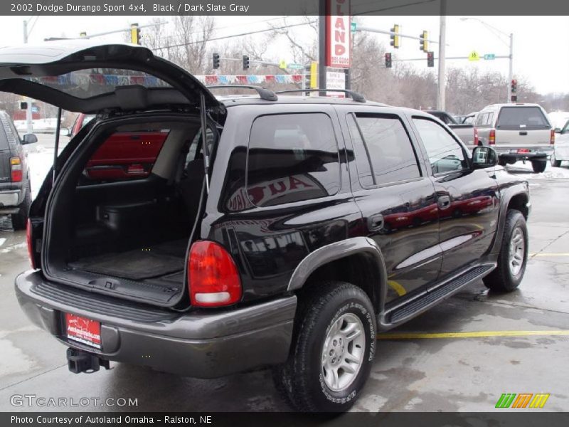 Black / Dark Slate Gray 2002 Dodge Durango Sport 4x4