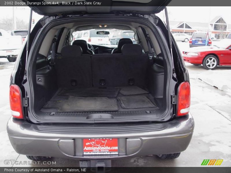 Black / Dark Slate Gray 2002 Dodge Durango Sport 4x4