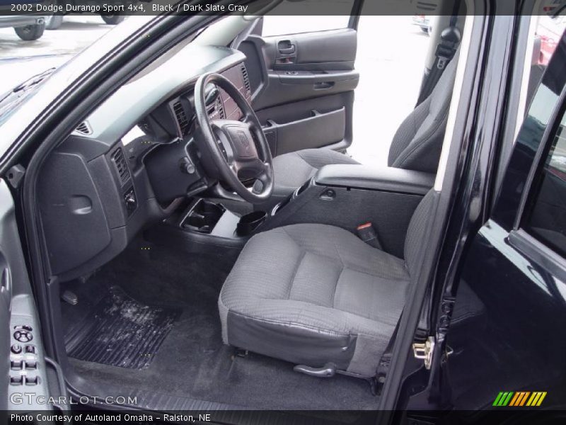 Black / Dark Slate Gray 2002 Dodge Durango Sport 4x4