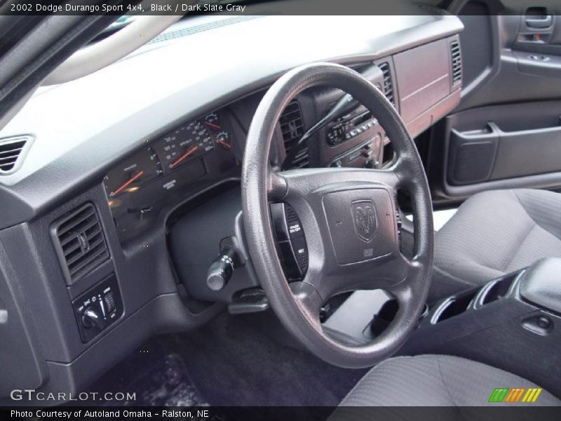 Black / Dark Slate Gray 2002 Dodge Durango Sport 4x4