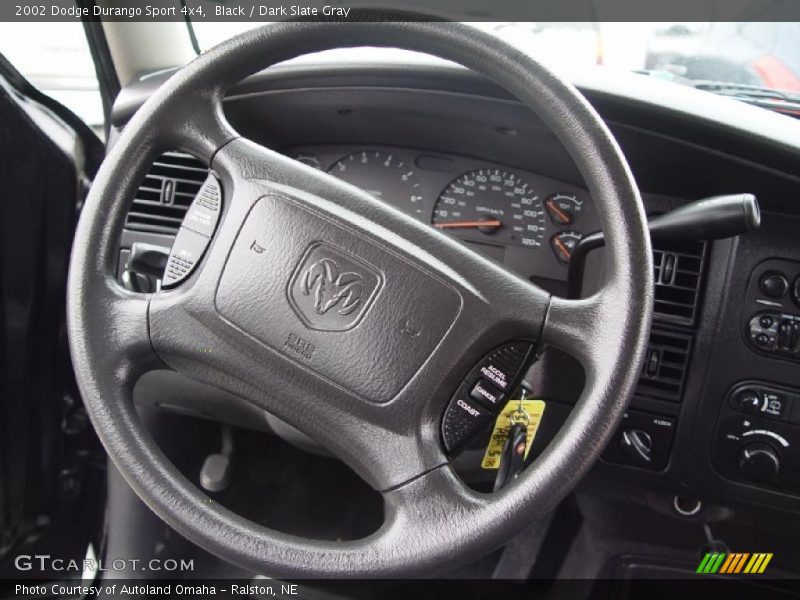 Black / Dark Slate Gray 2002 Dodge Durango Sport 4x4