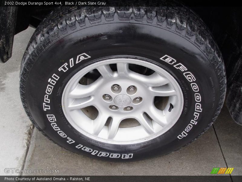 Black / Dark Slate Gray 2002 Dodge Durango Sport 4x4