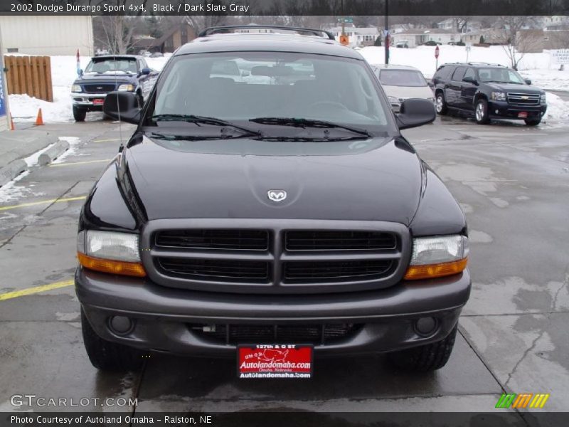 Black / Dark Slate Gray 2002 Dodge Durango Sport 4x4