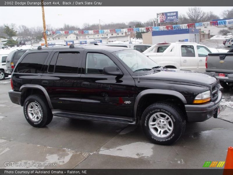 Black / Dark Slate Gray 2002 Dodge Durango Sport 4x4