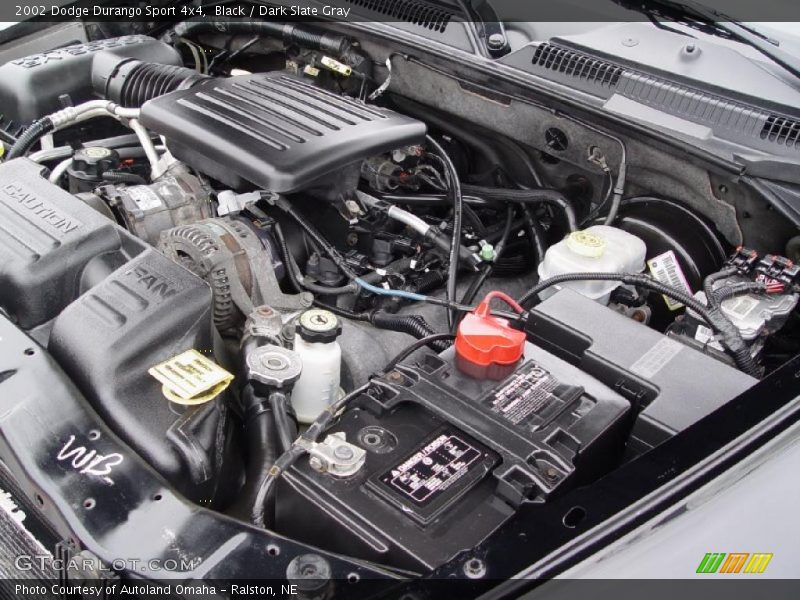Black / Dark Slate Gray 2002 Dodge Durango Sport 4x4