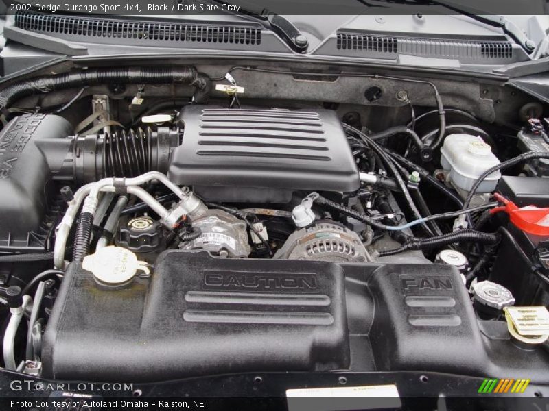 Black / Dark Slate Gray 2002 Dodge Durango Sport 4x4