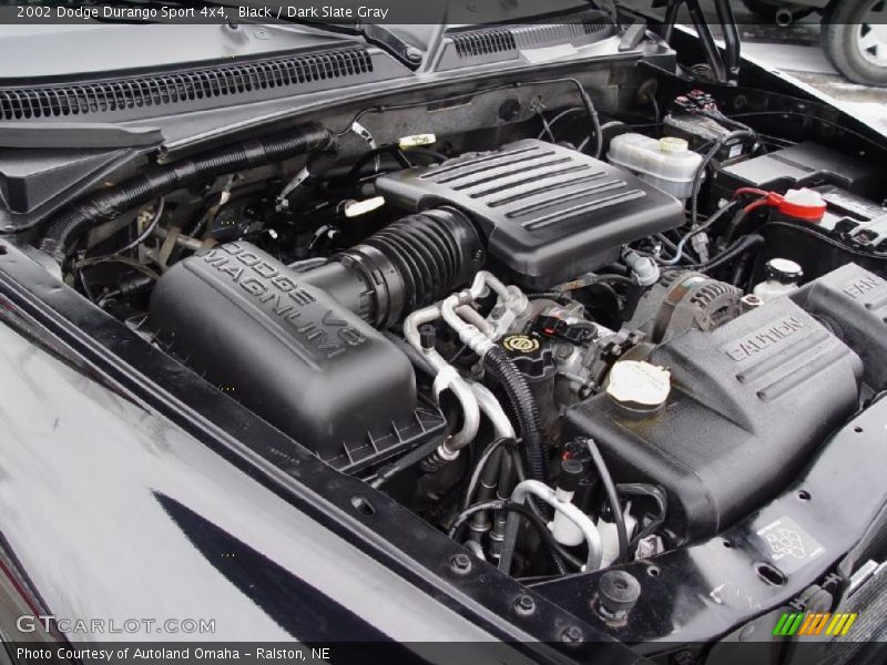 Black / Dark Slate Gray 2002 Dodge Durango Sport 4x4