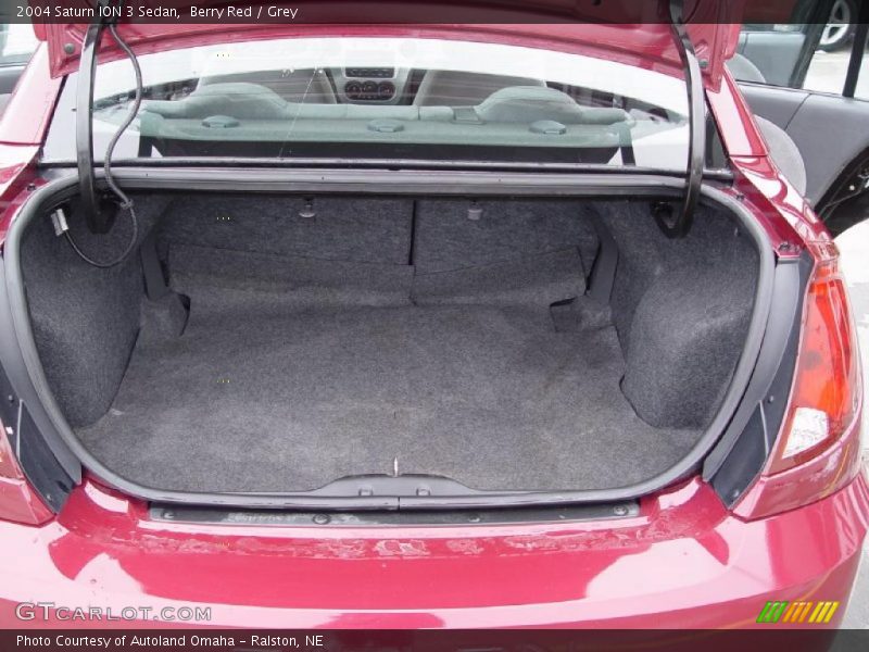 Berry Red / Grey 2004 Saturn ION 3 Sedan