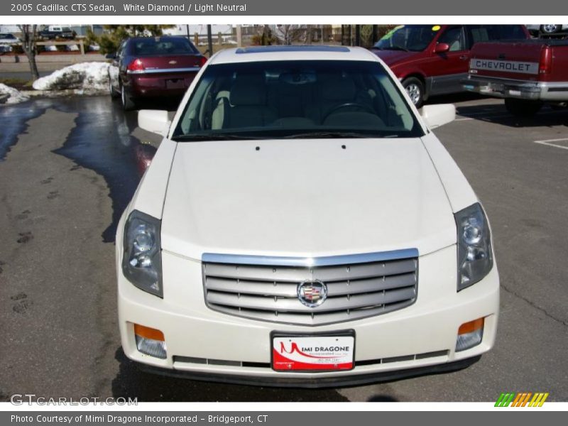 White Diamond / Light Neutral 2005 Cadillac CTS Sedan