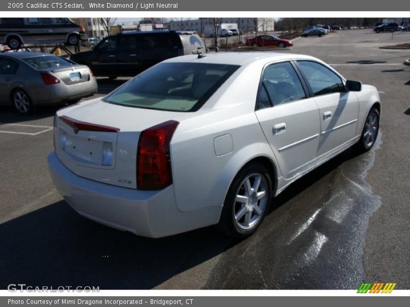 White Diamond / Light Neutral 2005 Cadillac CTS Sedan