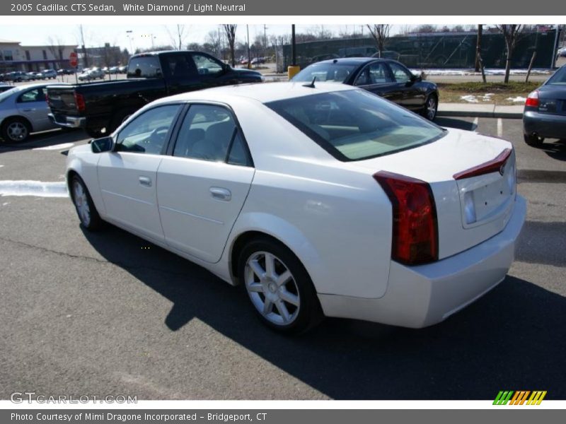 White Diamond / Light Neutral 2005 Cadillac CTS Sedan