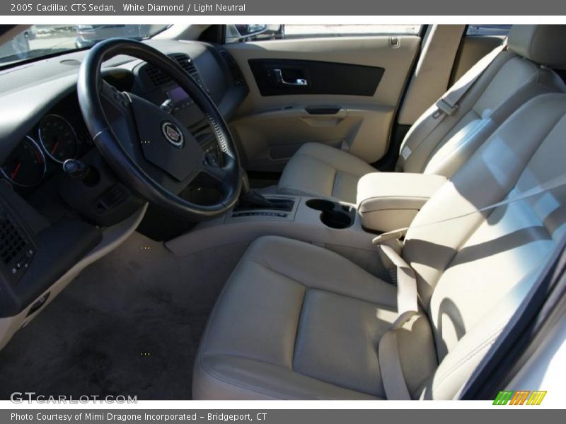 White Diamond / Light Neutral 2005 Cadillac CTS Sedan