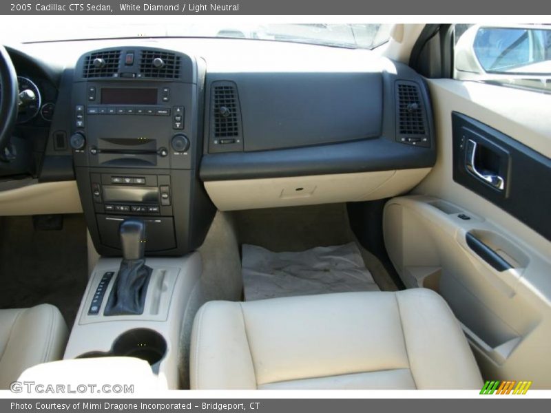 White Diamond / Light Neutral 2005 Cadillac CTS Sedan