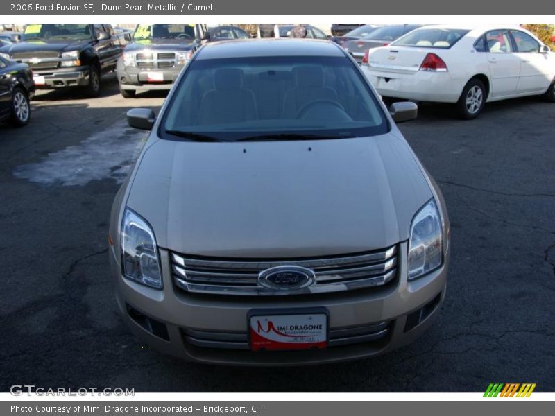 Dune Pearl Metallic / Camel 2006 Ford Fusion SE