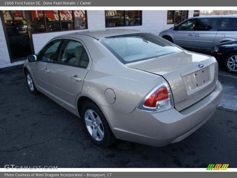 Dune Pearl Metallic / Camel 2006 Ford Fusion SE