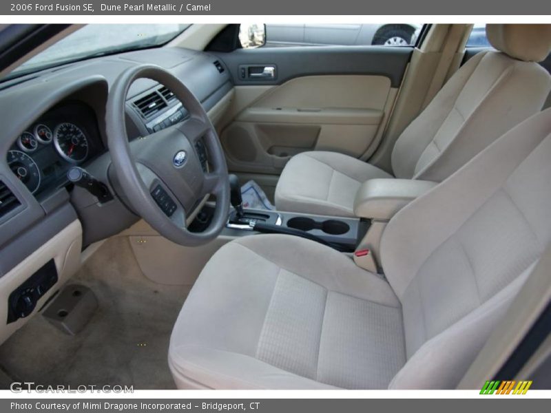 Dune Pearl Metallic / Camel 2006 Ford Fusion SE
