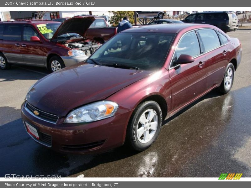 Bordeaux Red / Gray 2007 Chevrolet Impala LT