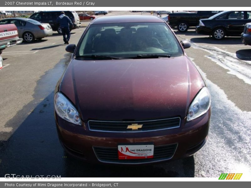 Bordeaux Red / Gray 2007 Chevrolet Impala LT
