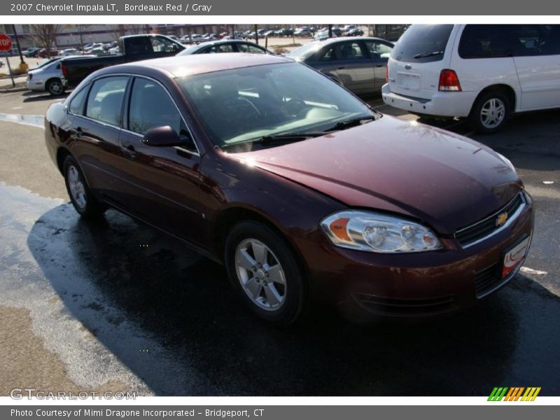 Bordeaux Red / Gray 2007 Chevrolet Impala LT