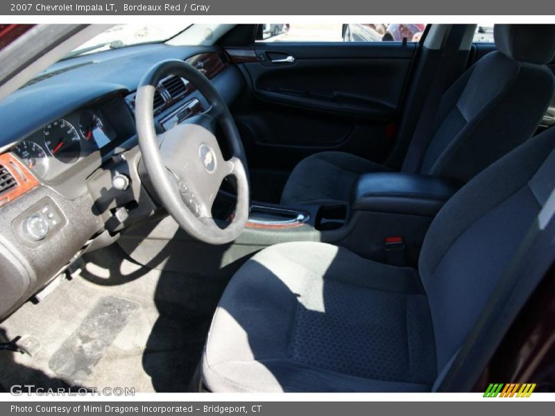 Bordeaux Red / Gray 2007 Chevrolet Impala LT