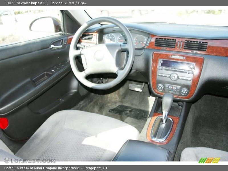 Bordeaux Red / Gray 2007 Chevrolet Impala LT