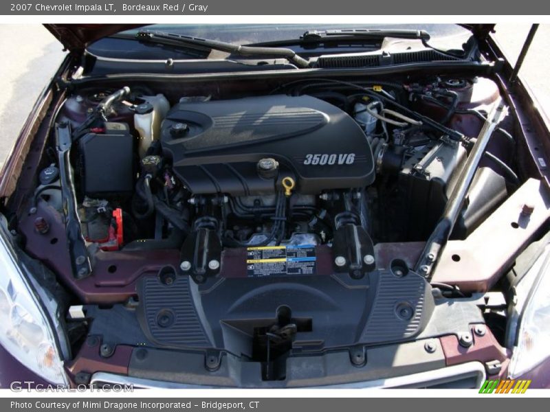 Bordeaux Red / Gray 2007 Chevrolet Impala LT
