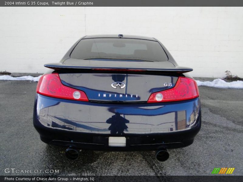 Twilight Blue / Graphite 2004 Infiniti G 35 Coupe