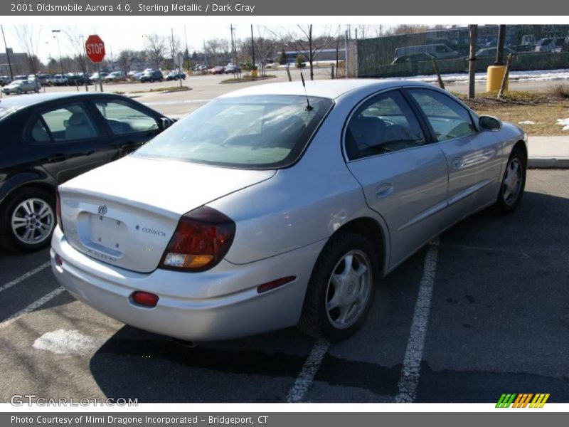 Sterling Metallic / Dark Gray 2001 Oldsmobile Aurora 4.0