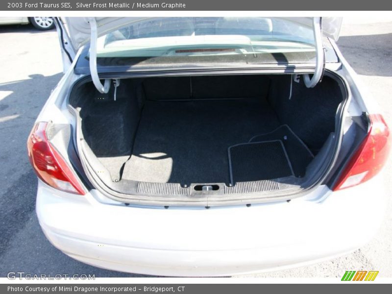 Silver Frost Metallic / Medium Graphite 2003 Ford Taurus SES