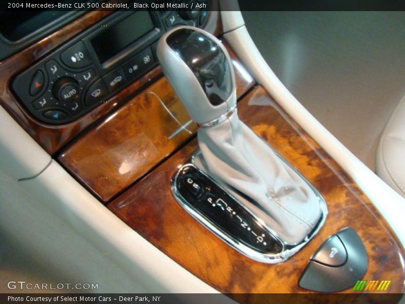 Black Opal Metallic / Ash 2004 Mercedes-Benz CLK 500 Cabriolet