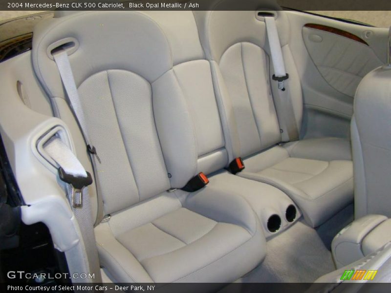 Black Opal Metallic / Ash 2004 Mercedes-Benz CLK 500 Cabriolet