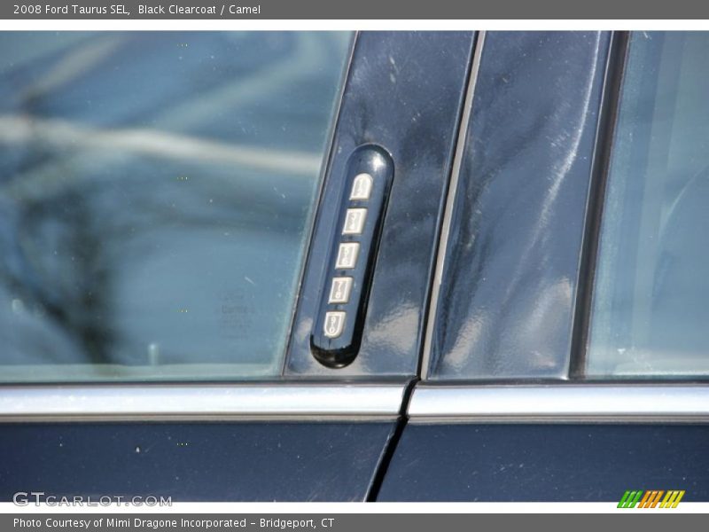 Black Clearcoat / Camel 2008 Ford Taurus SEL
