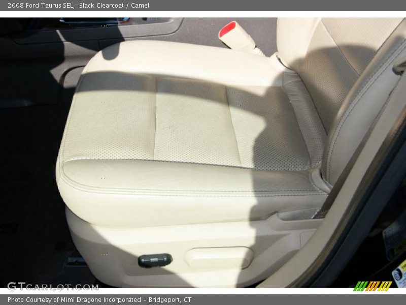 Black Clearcoat / Camel 2008 Ford Taurus SEL