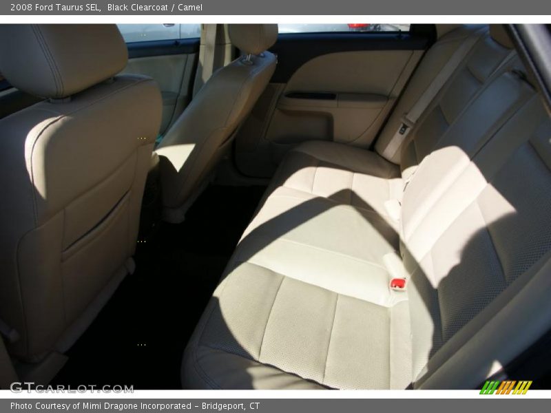 Black Clearcoat / Camel 2008 Ford Taurus SEL