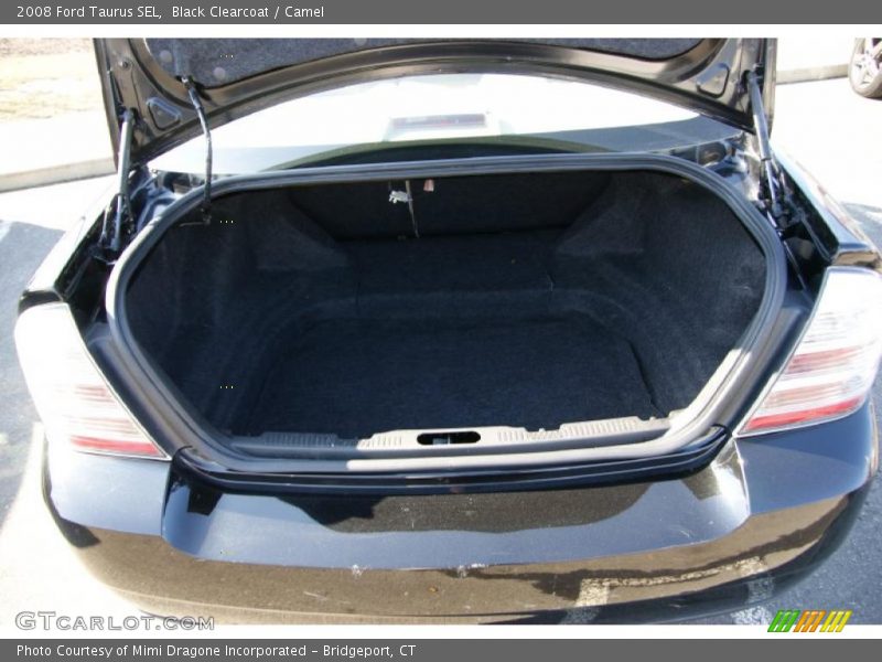 Black Clearcoat / Camel 2008 Ford Taurus SEL