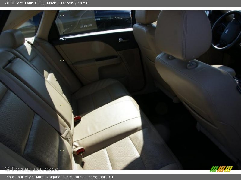 Black Clearcoat / Camel 2008 Ford Taurus SEL
