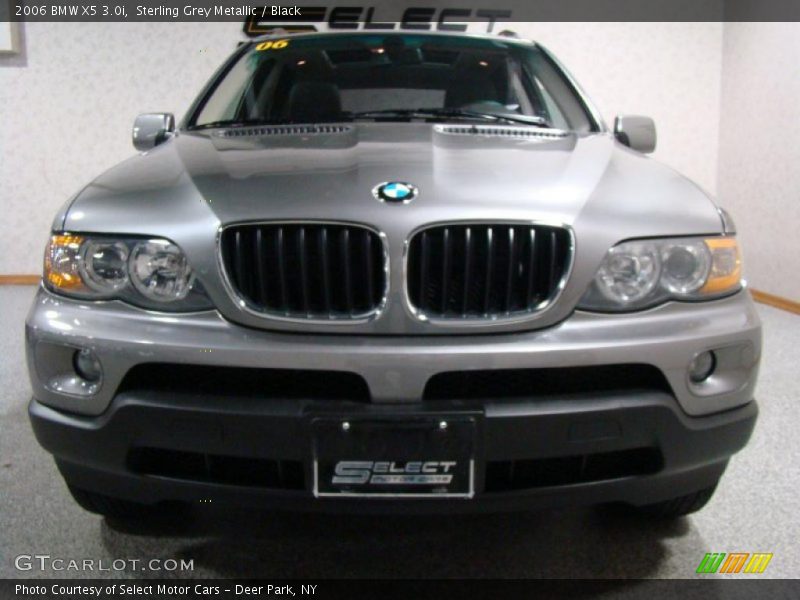 Sterling Grey Metallic / Black 2006 BMW X5 3.0i