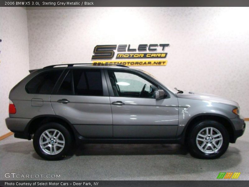 Sterling Grey Metallic / Black 2006 BMW X5 3.0i