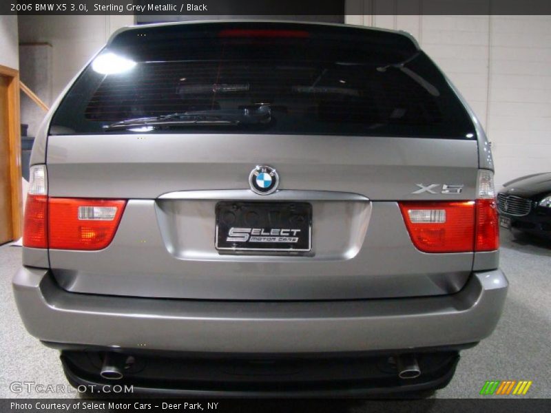 Sterling Grey Metallic / Black 2006 BMW X5 3.0i